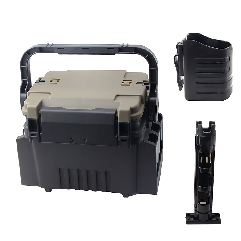 Fishing Kayak Crate - กล่องตกปลาขนาดใหญ่Organizer Multi-Function Lure Liveถังปลาหนากล่องอุปกรณ์ตกปลาTackleกล่องPesca