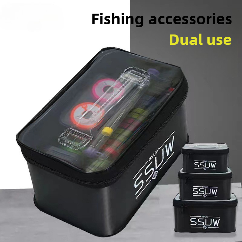 แบบพกพาEVAกล่องเครื่องมือตกปลา - Fishing Kayak Crate บทวิจารณ์และราคา