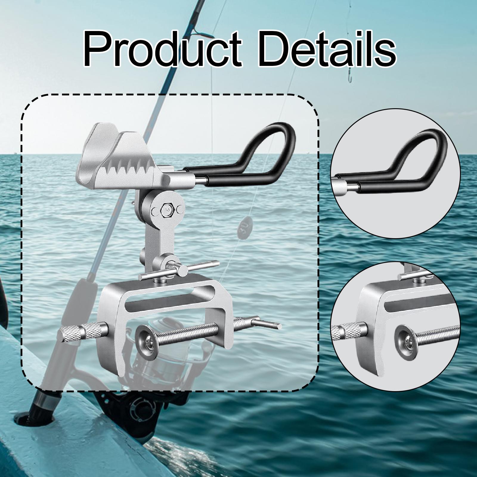 ที่ยึดคันเบ็ดตกปลาแบบหนีบ ปรับ - Fishing Kayak Crate บทวิจารณ์และราคา