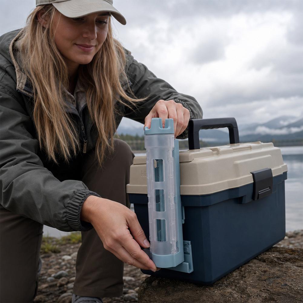 ขาตั้งคันเบ็ดแบบถอดได้ ที่ยึดค - Fishing Kayak Crate บทวิจารณ์และราคา