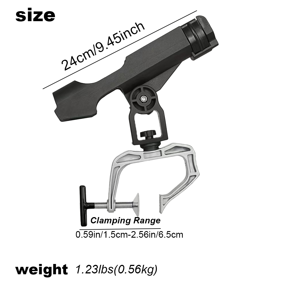 JSFUN 1PC วงเล็บตกปลามัลติฟังก - Fishing Kayak Rod Holder บทวิจารณ์และราคา