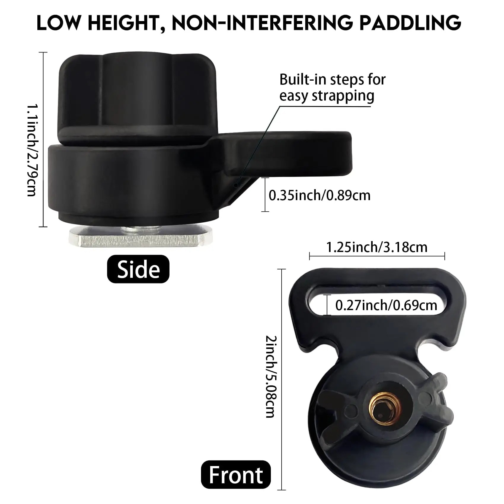 ตัวยึดเรือคายัคแบบแนวนอน/แนวตั - Fishing Kayak Rod Holder บทวิจารณ์และราคา