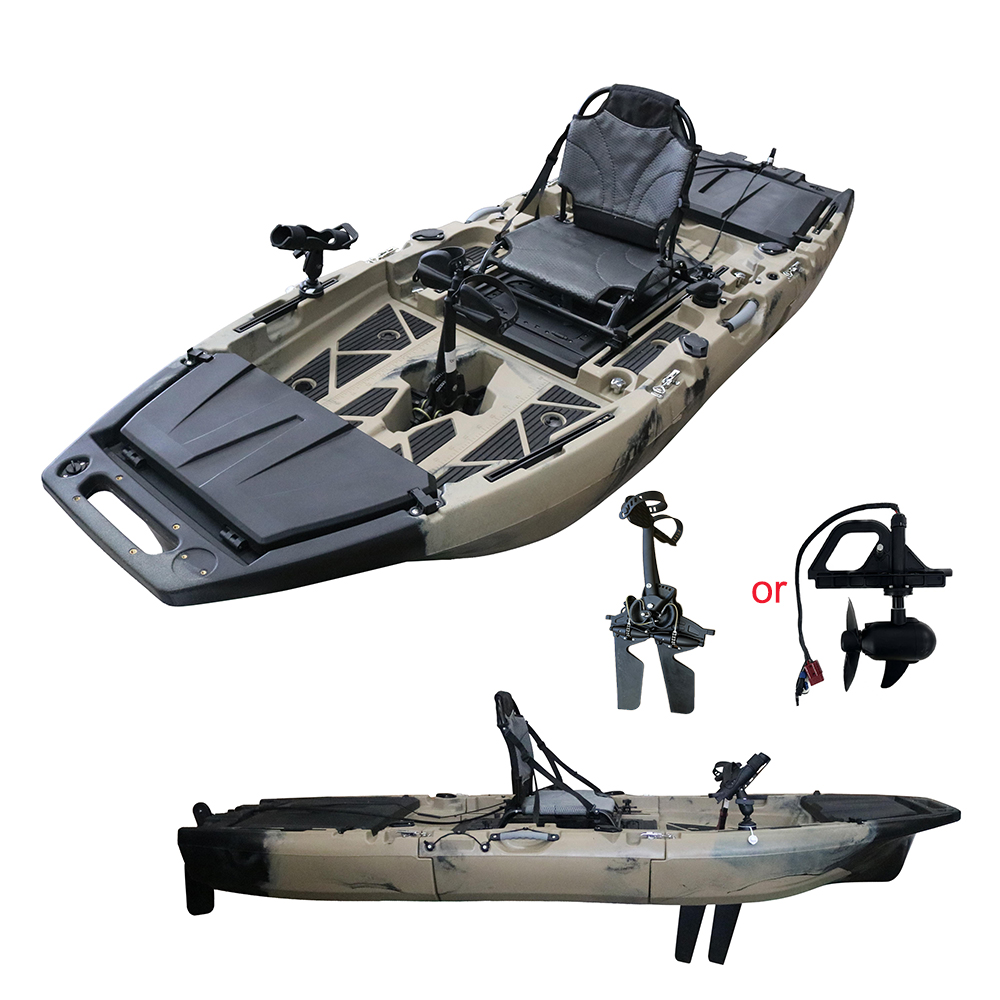 เรือคายัคตกปลาแบบนั่งบน ขนาด 1 - Fishing Kayak Paddle บทวิจารณ์และราคา
