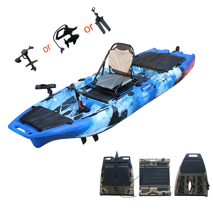 เรือคายัคตกปลาแบบนั่งบน ขนาด 1 - Fishing Kayak Paddle บทวิจารณ์และราคา